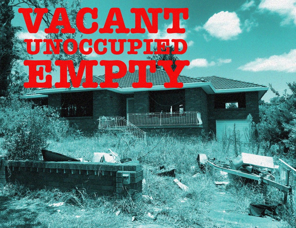 Why squat empty&nbsp;properties?