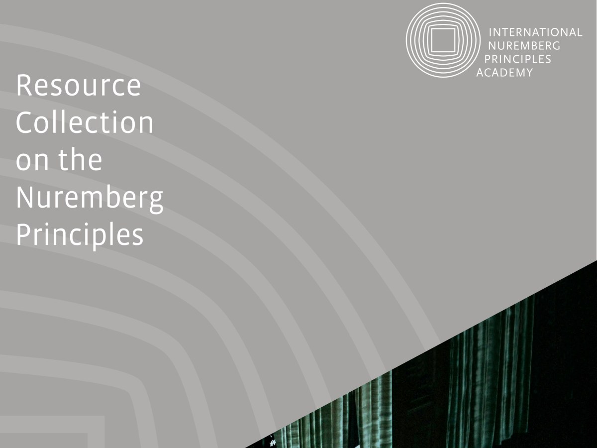 The Nuremberg Principles